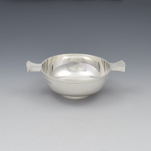 Art Deco Sterling Silver Quaich Robert Pringle & Sons 1934
