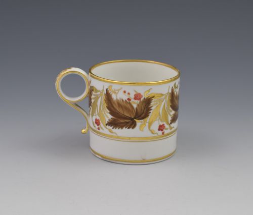 Barr, Flight & Barr Worcester Porcelain Coffee Can C.1810