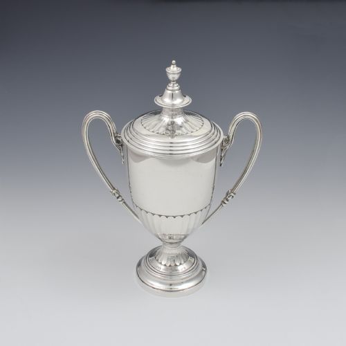 Fine Victorian Silver Trophy Cup & Cover Mappin & Webb