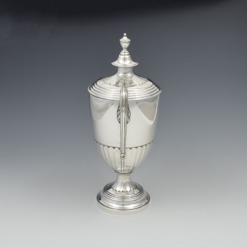 fig 2. Fine Victorian Silver Trophy Cup & Cover Mappin & Webb