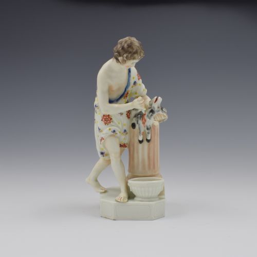 Rare Derby Porcelain Figure Sacrifice No. 14 C.1775