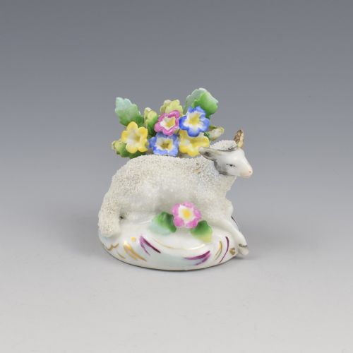 Samson of Paris French Porcelain Figure of a Sheep