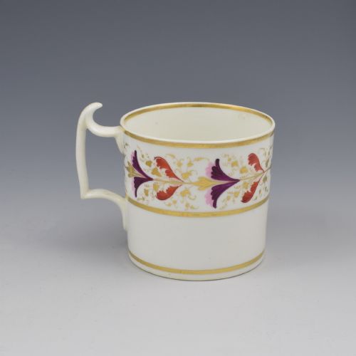 Derby Porcelain Coffee Can London Handle C.1805