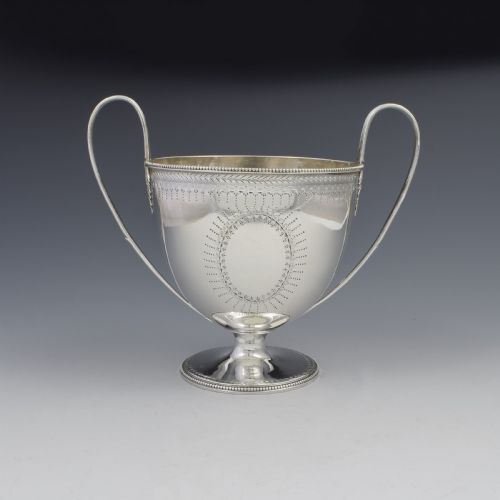 fig 1. George III Silver Trophy Loving Cup Abraham Peterson & Peter Podio 1784