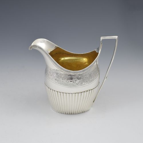 fig 1. Georgian Silver Cream Jug London 1799