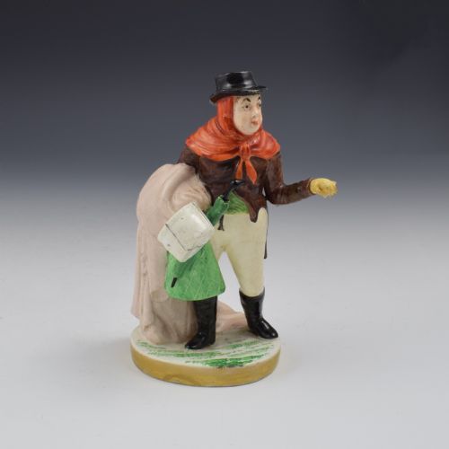 Rockingham Porcelain Figure John Liston as Lubin Log No. 11 C.1826-1830