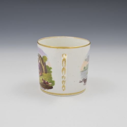 fig 1. Regency New Hall Bone China Coffee Can c.1815