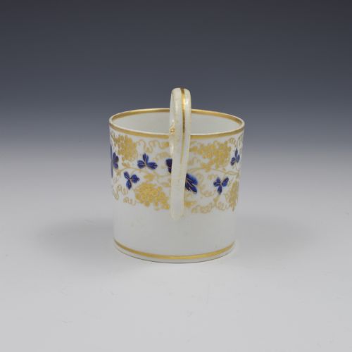 fig 1. Derby Porcelain Coffee Can Kidney Handle c.1820