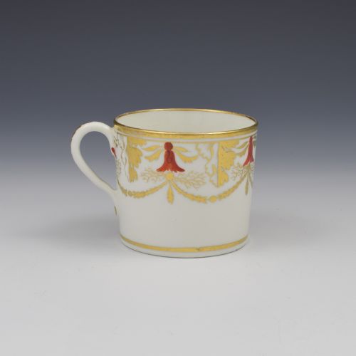 Georgian Coalport Porcelain Coffee Can C.1805 Pattern 724