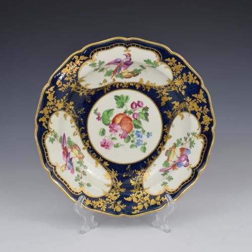 First Period Worcester Porcelain James Giles Lady Mary Wortley Montagu Soup Plate