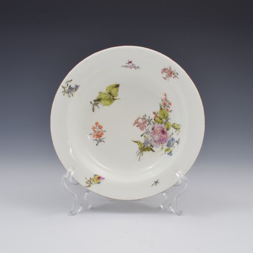 Chelsea Porcelain Red Anchor Period Bowl / Dish C.1755