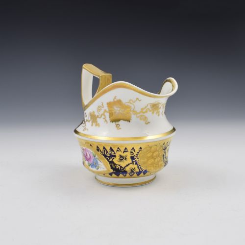 fig 1. Spode Felspar Porcelain Milk / Cream Jug Pattern 4003, c.1825