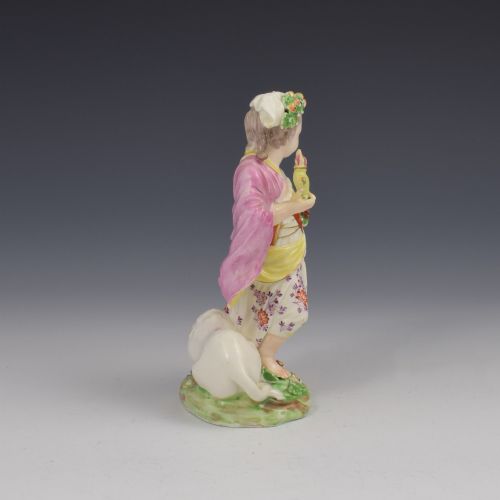 fig 1. Derby Porcelain Allegorical Figure Of Asia From The Four Quarters Of The Globe c.1765