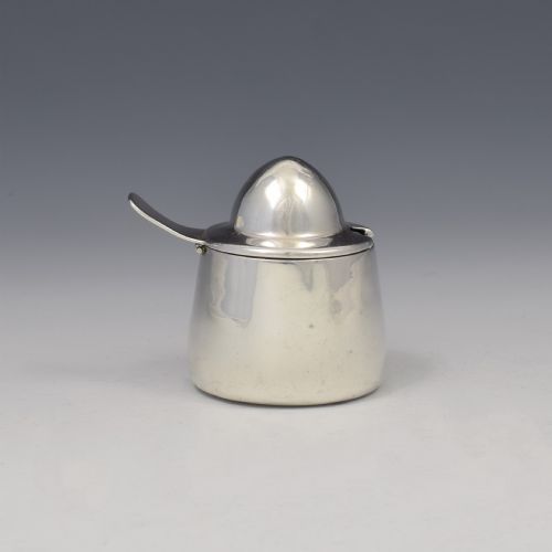 Archibald Knox Liberty & Co. Cymric Silver Arts & Crafts Mustard Pot