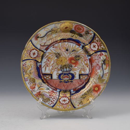 Georgian Coalport Imari Japan Dessert Plate C.1805