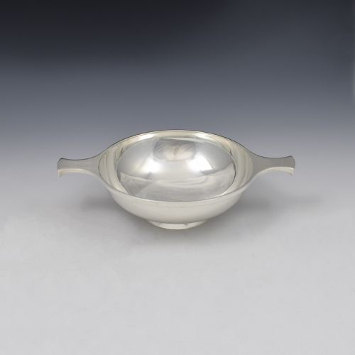 Large Sterling Silver Quaich Joseph Gloster Ltd 1937