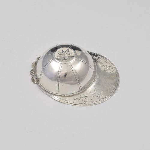 Rare Georgian Silver Jockey Cap Caddy Spoon Hallmarked 1798