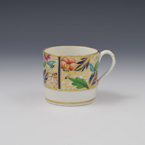 Georgian Coalport Porcelain Coffee Can C.1805