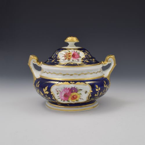 fig 1. Davenport Regency Porcelain Sugar Box / Sucrier Pattern 745