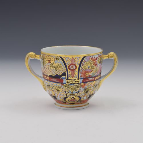 Georgian Coalport Porcelain Nelson Imari Chocolate Cup C.1810