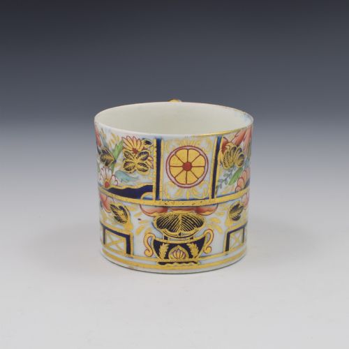 fig 1. Georgian Coalport Porcelain Coffee Can Pattern 136 c.1815
