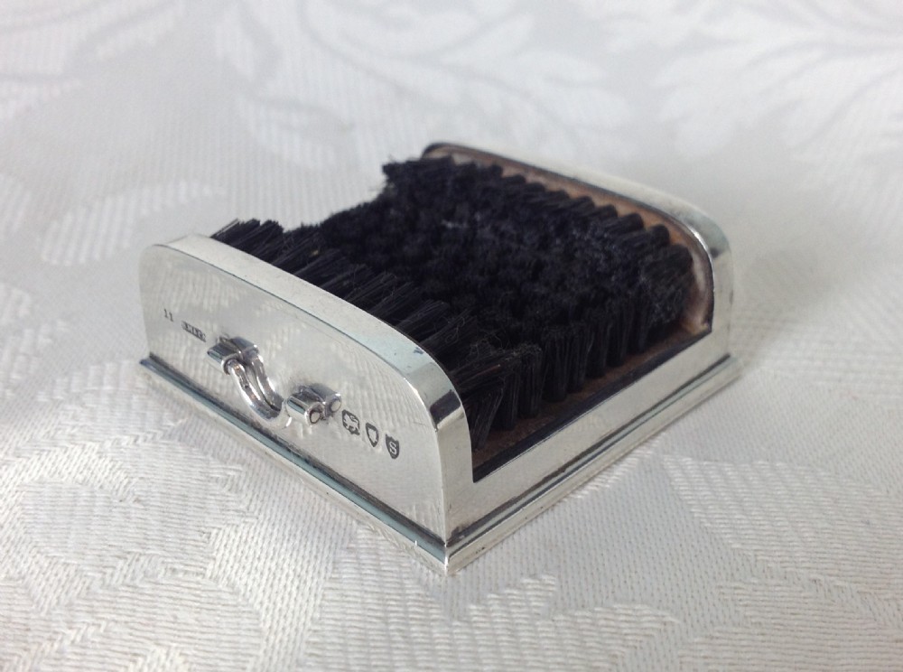 Novelty Silver Pen Nib Wipe Sampson Mordan & Co. Victorian Boot Scraper London 1893