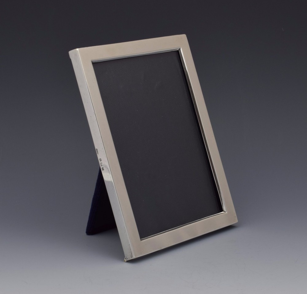 George V Silver Photograph Frame E Mander & Son