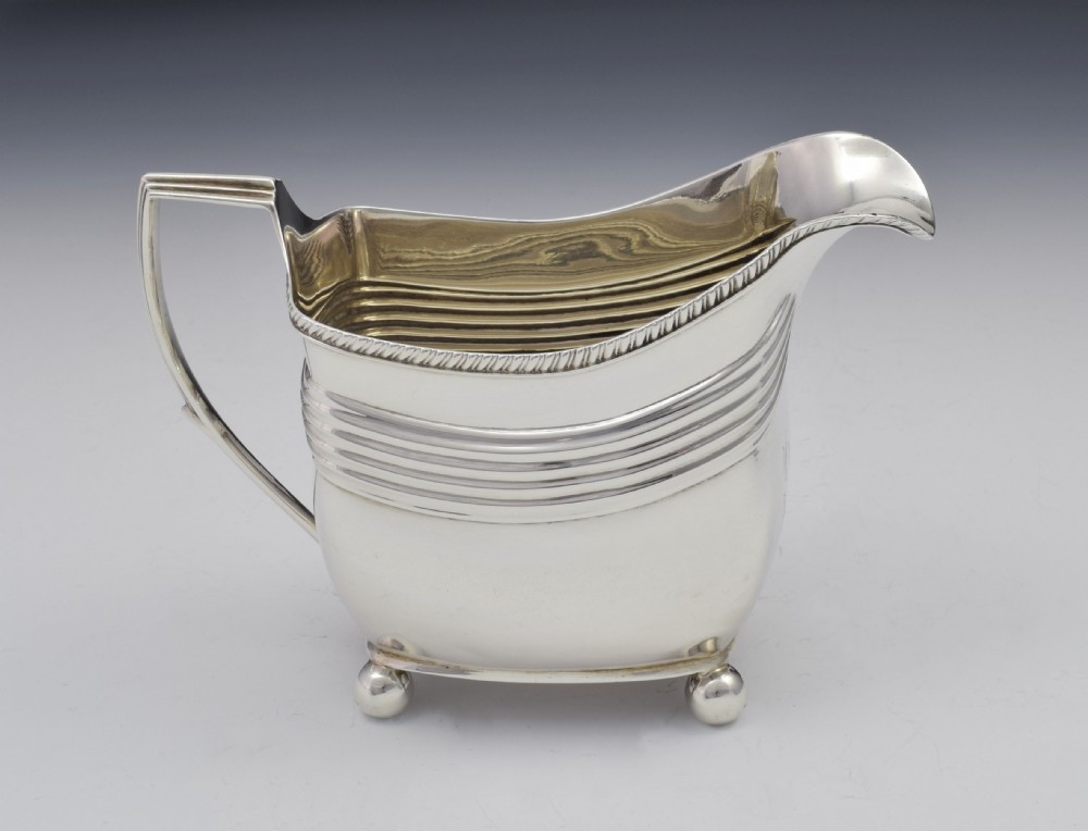 Georgian Silver Cream Jug London 1808 George III 