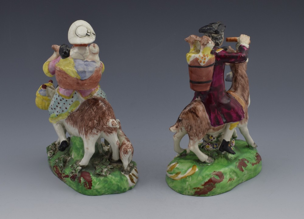 Staffordshire Figures The Welch Tailor & Family  View V