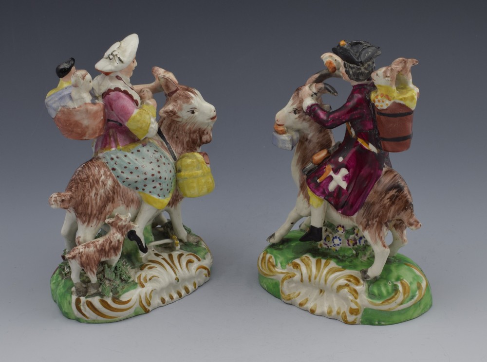 Staffordshire Figures The Welch Tailor & Family  View VII