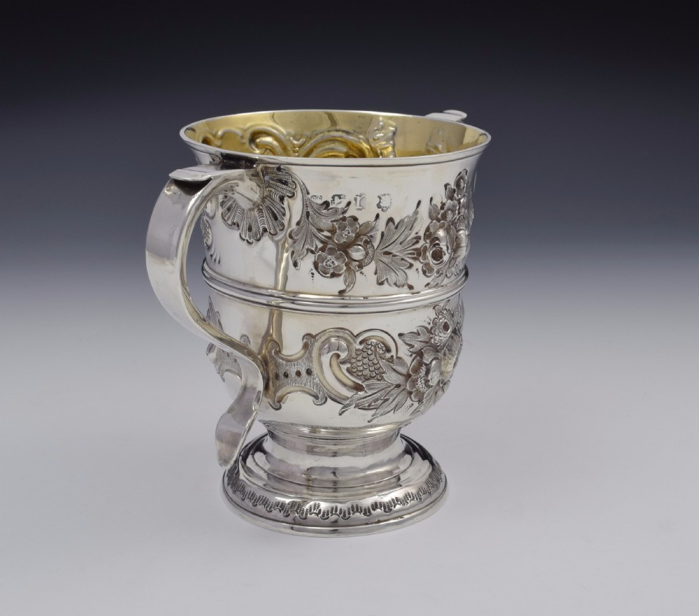 George II Silver Twin Handled Loving Cup 