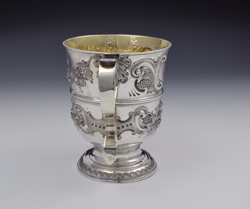 George II Silver Twin Handled Loving Cup 