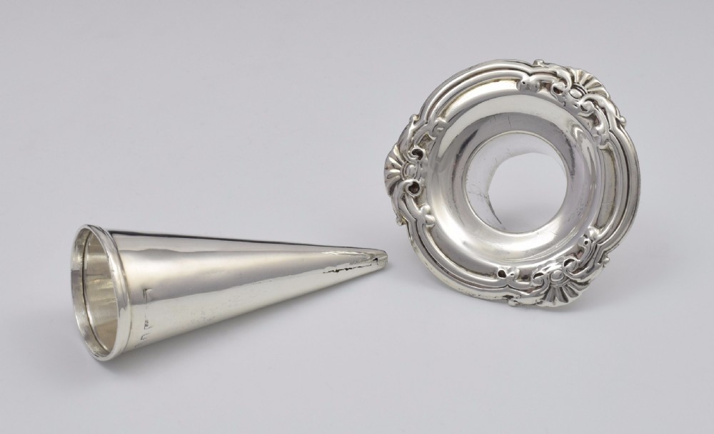 Large George III Silver Chamberstick & Snuffer Sheffield 1812 View XVI