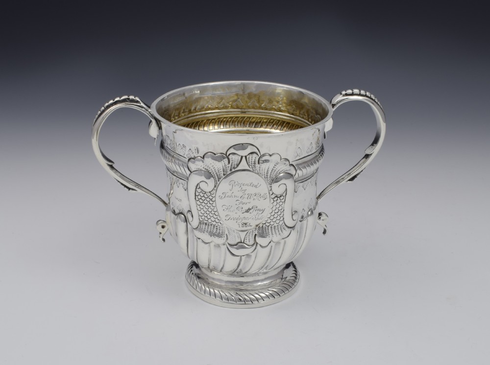 George I Silver Twin Handled Loving Cup Joseph Bell I Georgian