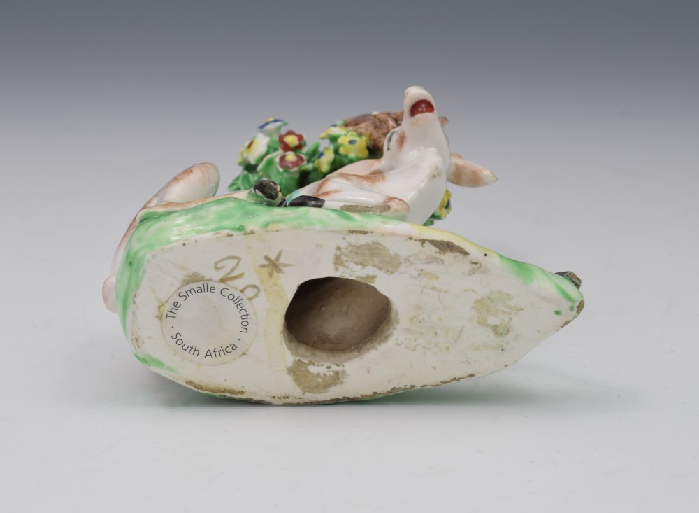 Derby Porcelain Figure Recumbent Stag Deer c.1765 View IX