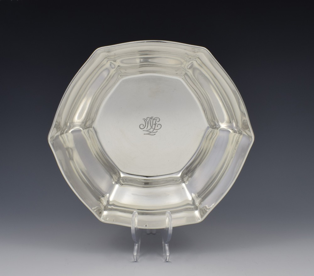 Large Tiffany & Co. Sterling Silver Fruit Bowl c.1911
