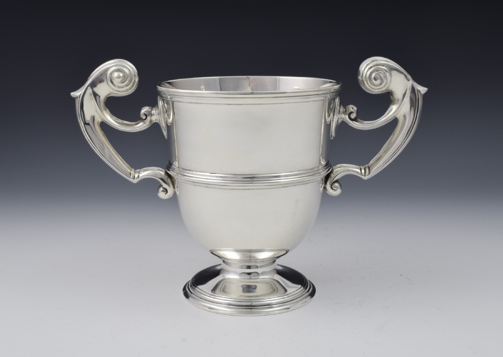 Victorian Silver Loving Cup Charles Stuart Harris Trophy View II