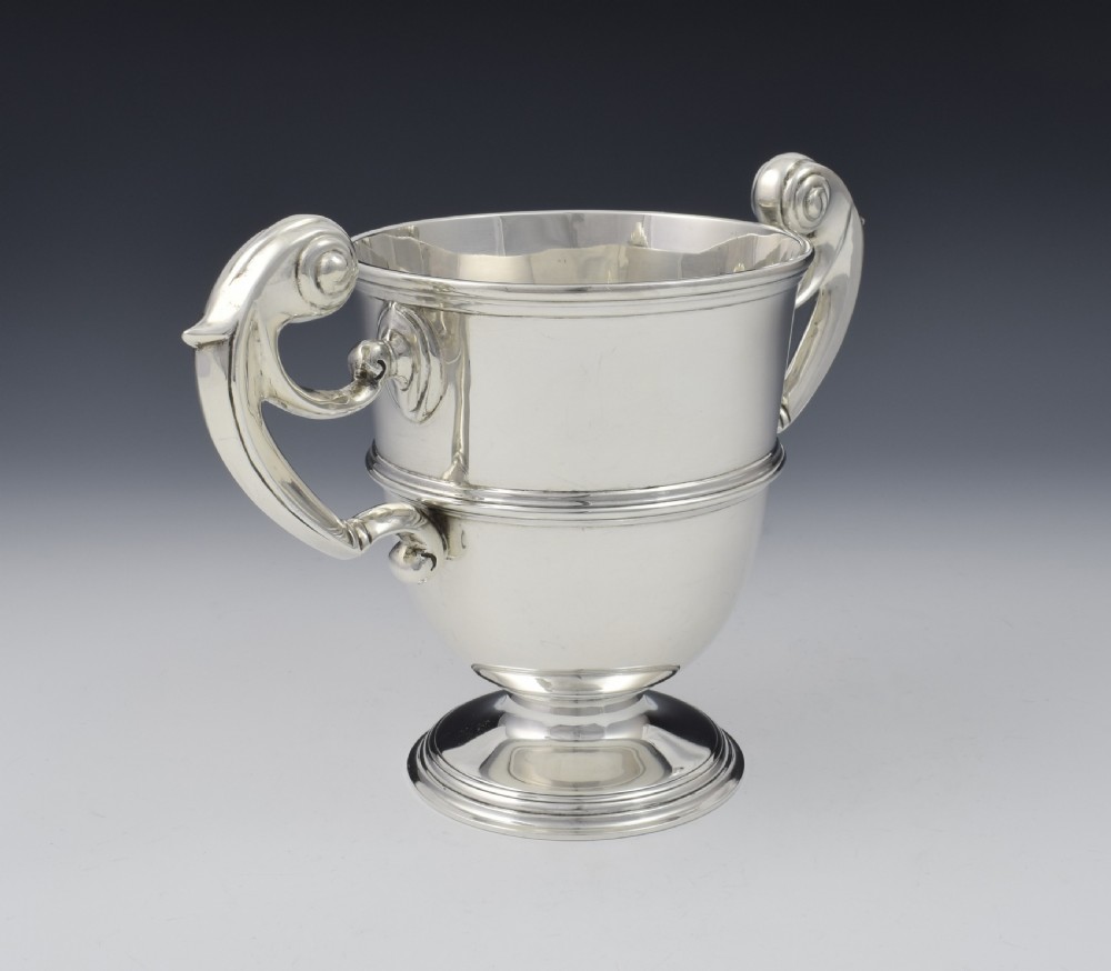Victorian Silver Loving Cup Charles Stuart Harris Trophy View III