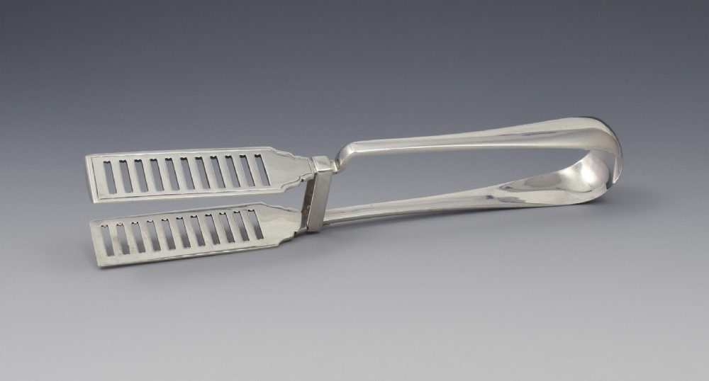 Silver Asparagus Tongs William Hutton & Sons Sheffield 1911 View VIII