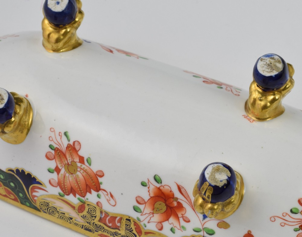 Spode Regency Japan Imari Pattern Pen Tray, c.1820  View XIII