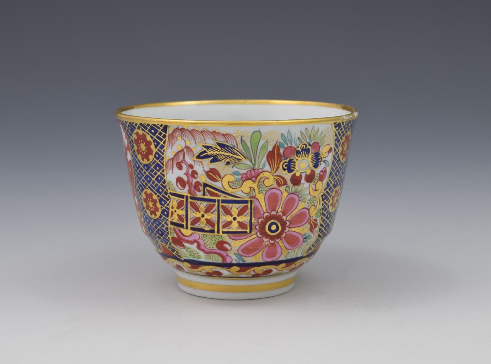 Barr Flight & Barr Period Worcester Imari Japan Tea Cup c.1810 View III
