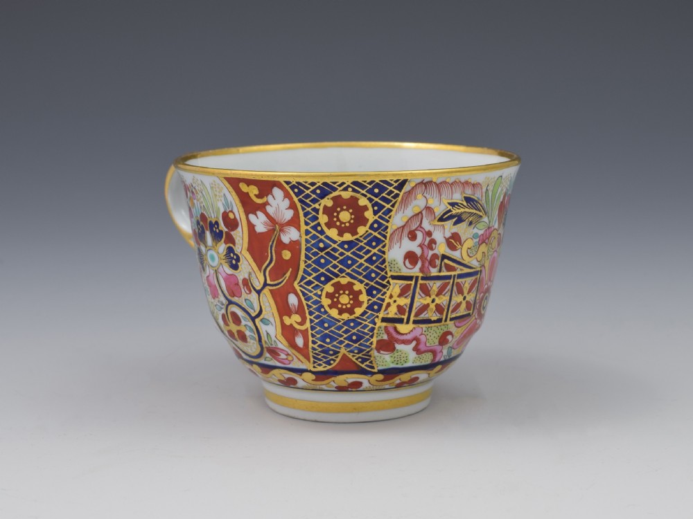 Barr Flight & Barr Period Worcester Imari Japan Tea Cup c.1810 View IV