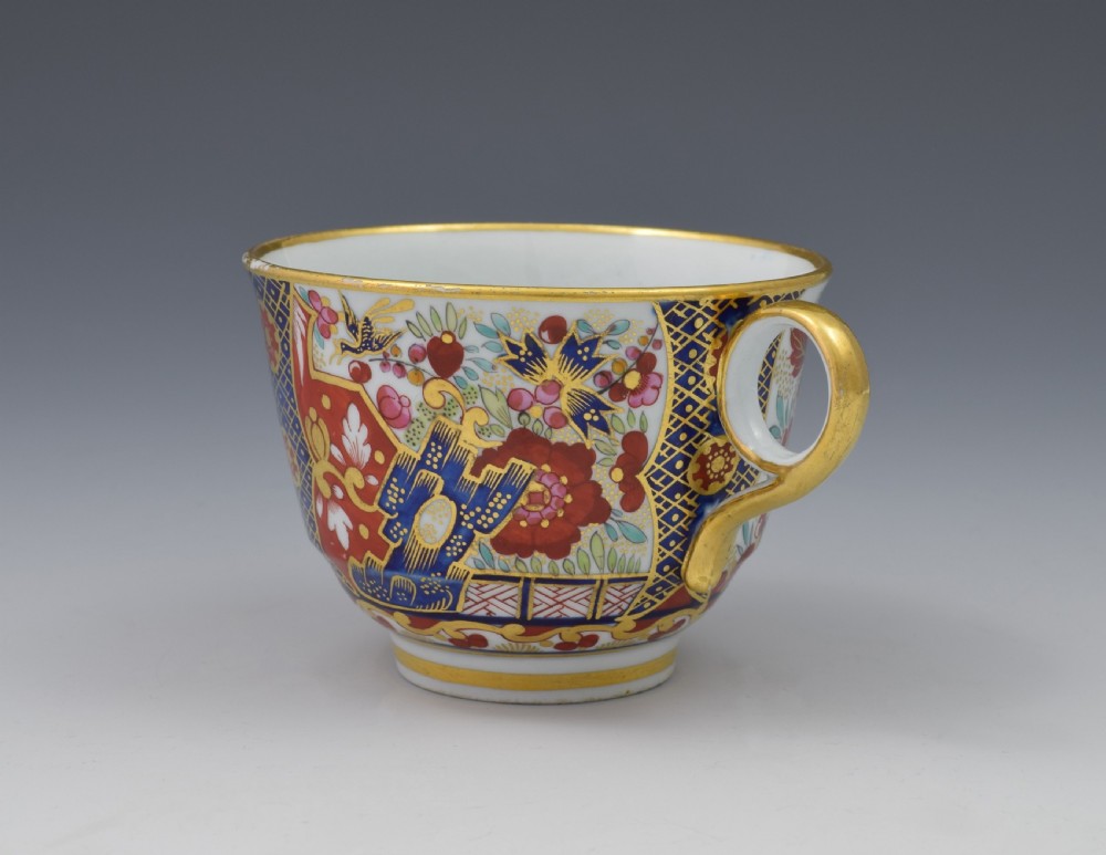 Barr Flight & Barr Period Worcester Imari Japan Tea Cup c.1810 View VIII