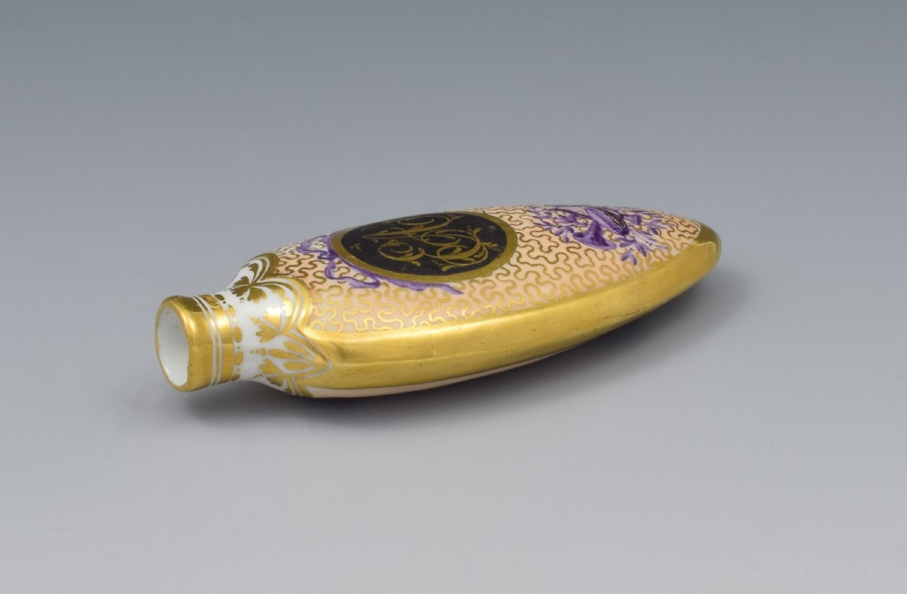 Early 19th Century Chamberlain Worcester Scent Perfume Bottle View VII