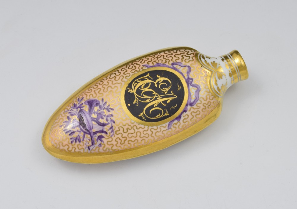 Early 19th Century Chamberlain Worcester Scent Perfume Bottle View XII