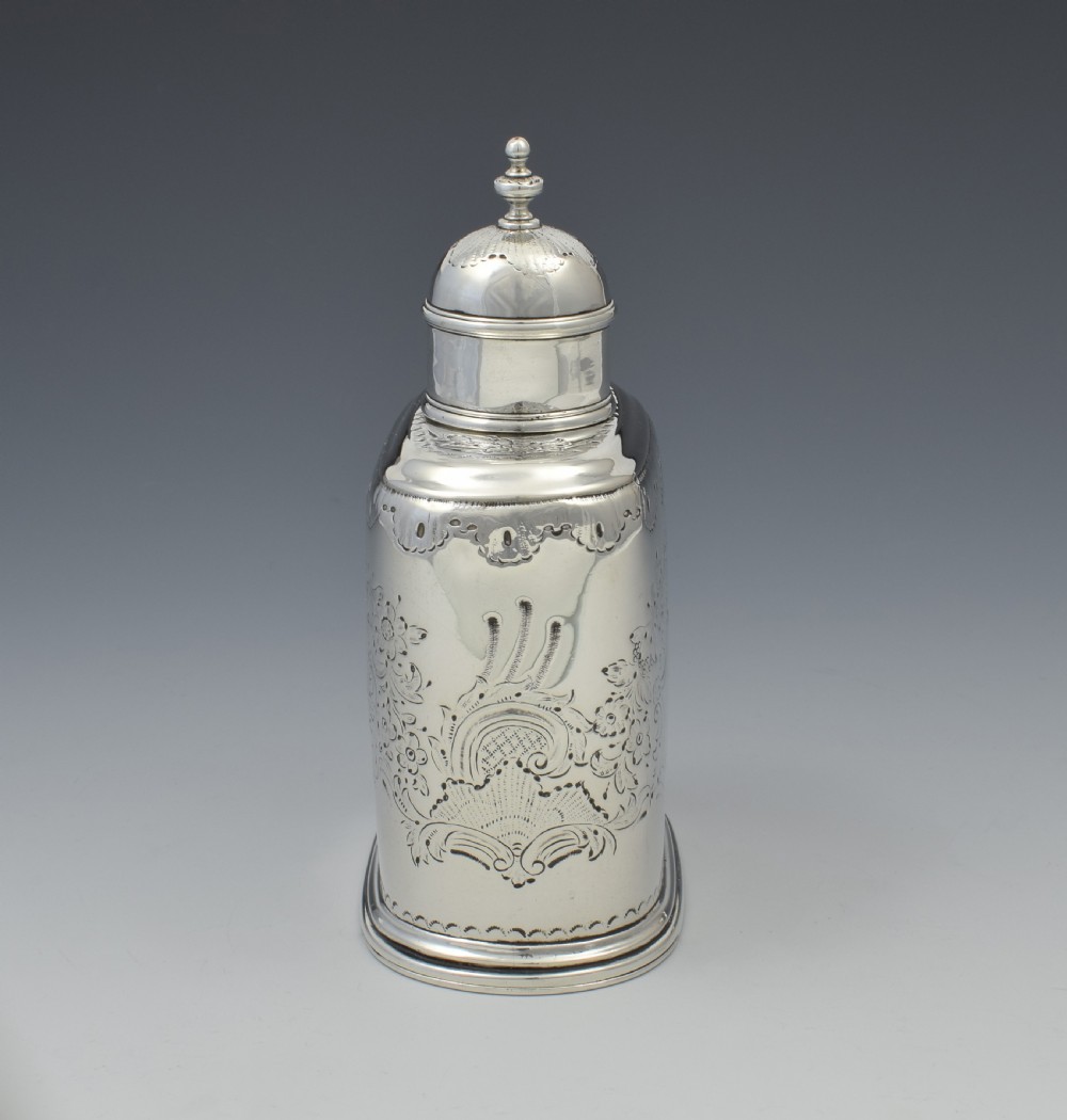 George I Silver Tea Caddy London c.1726 Richard Green View IV