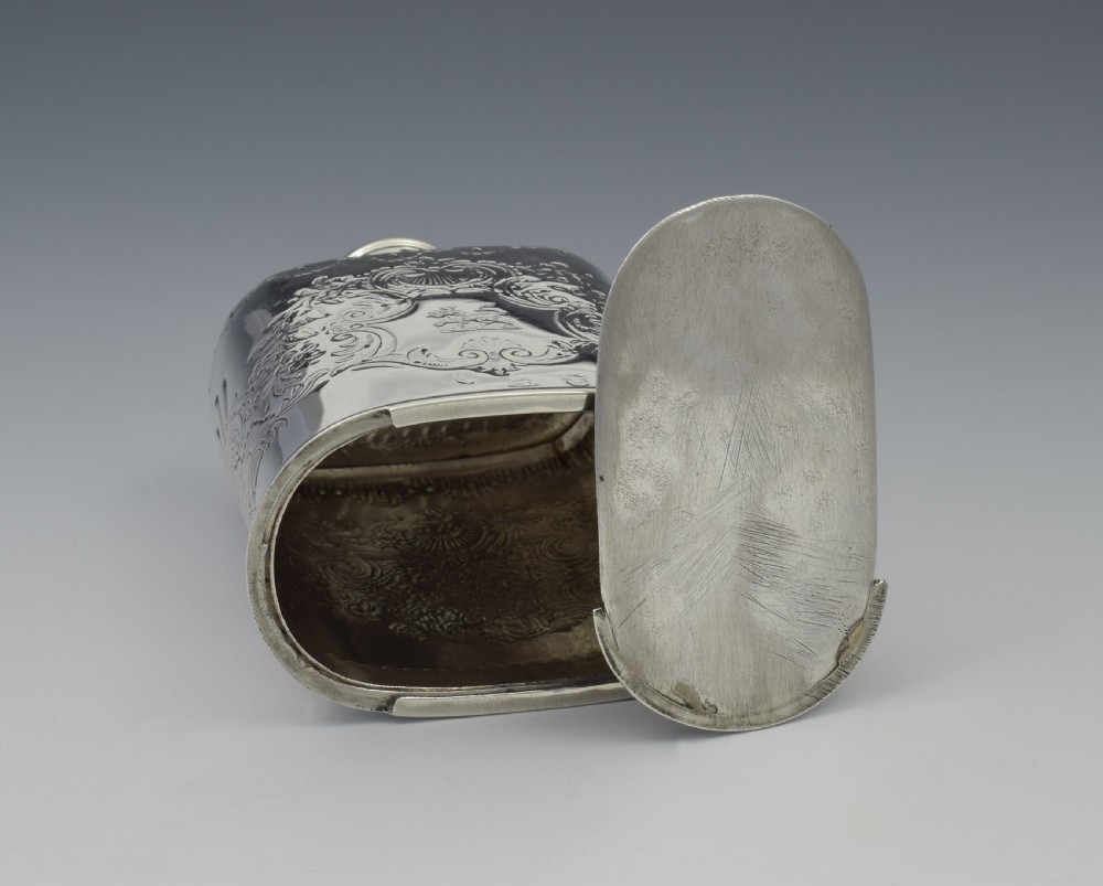 George I Silver Tea Caddy London c.1726 Richard Green View XI