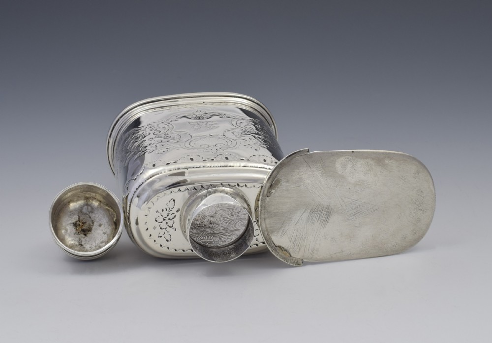 George I Silver Tea Caddy London c.1726 Richard Green View XII