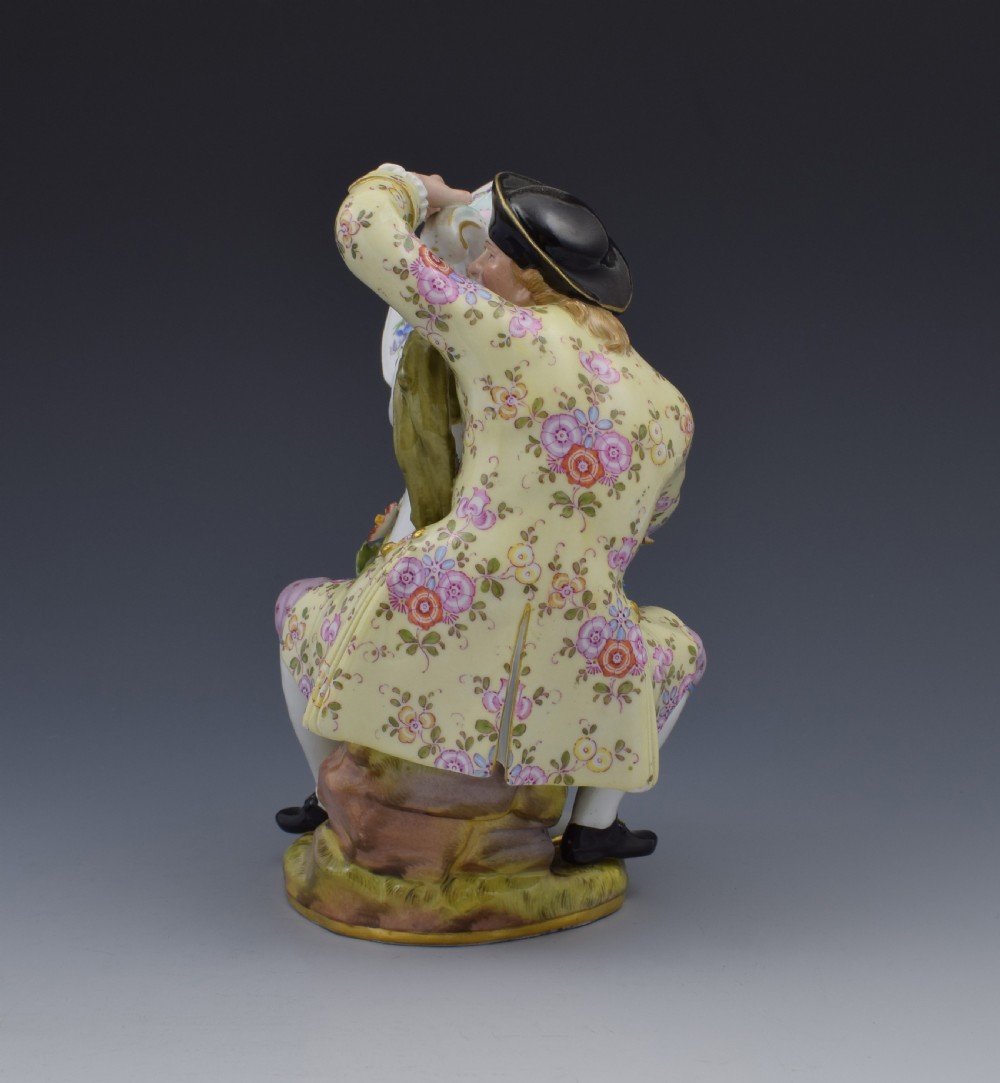 Pair Of 19thC Meissen Porcelain Figural Ewers View XIV