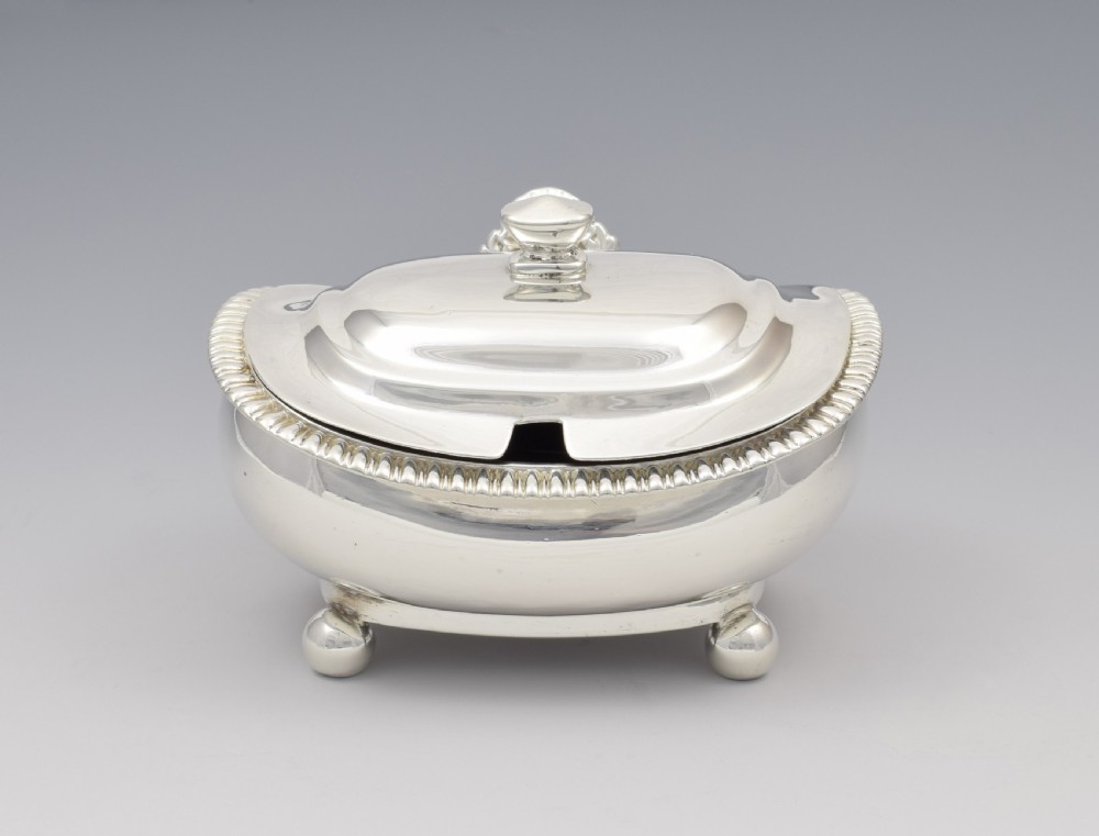Georgian Silver Mustard Pot George Fox I View III